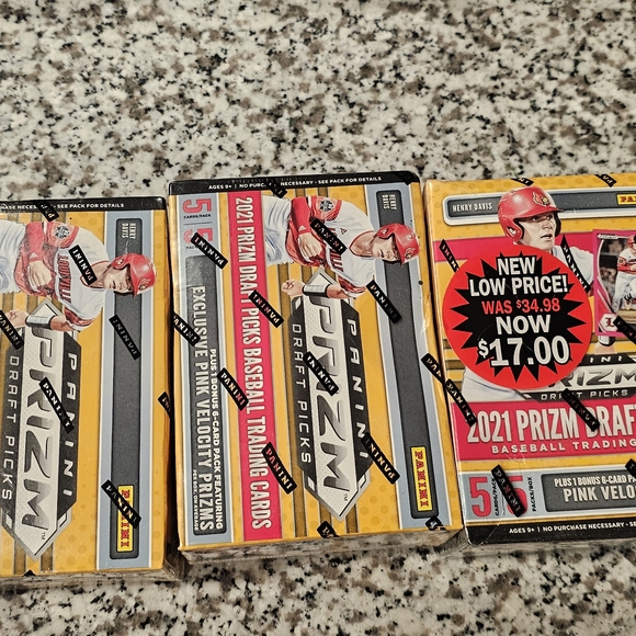 Panini Mosaic Blue Camo and Select Baseball Cards - Picture 1 of 2